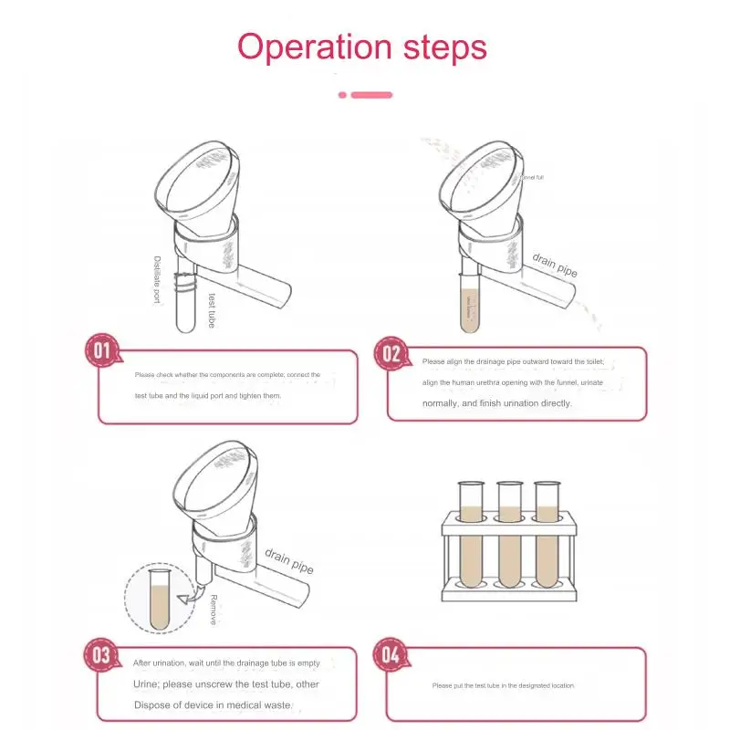 Urine Cup For Pregnant Women Mid Stage Urine Collector Non Squatting Standing Portable Cup After Surgery Health Care