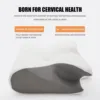 Stitching Color Pillow Memory Foam Cervical Ergonomic Contoured Orthopedic Relaxing Cervical Pillow Versatile Support PillowHome 5