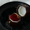 Gold Plated Irregular Women 2023 New In Stainless Steel Stacking Rings Trend Simple Aesthetic Jewelry Gift anillos mujer 5