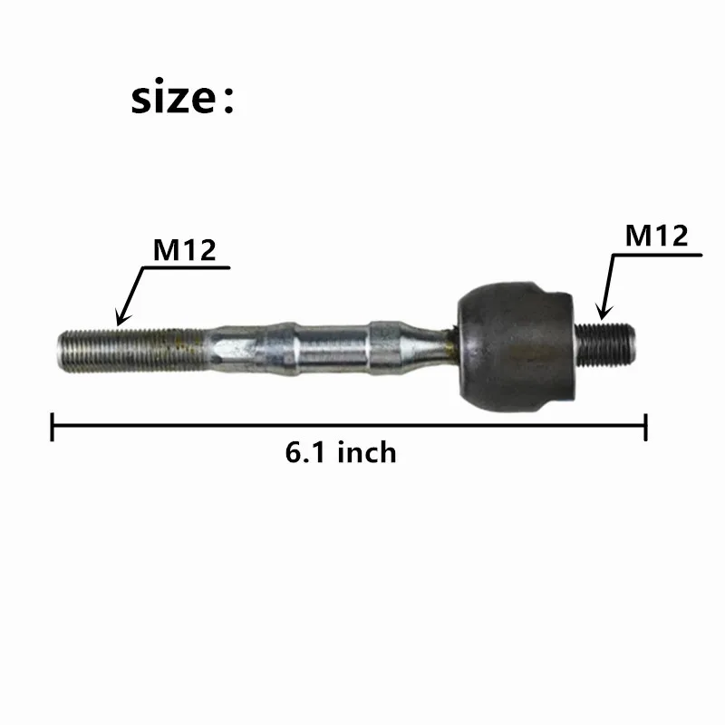 야마하 드라이브 G29 골프 카트에 적합한 스티어링 랙 엔드 스티어링 휠 내부 볼 헤드, 2007 업 OEM JW1-F3837-00