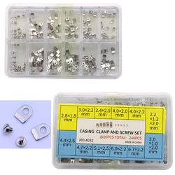 Watch Movement Securing Kit with Connecting Plates and Screws (4032gujipianluosi)