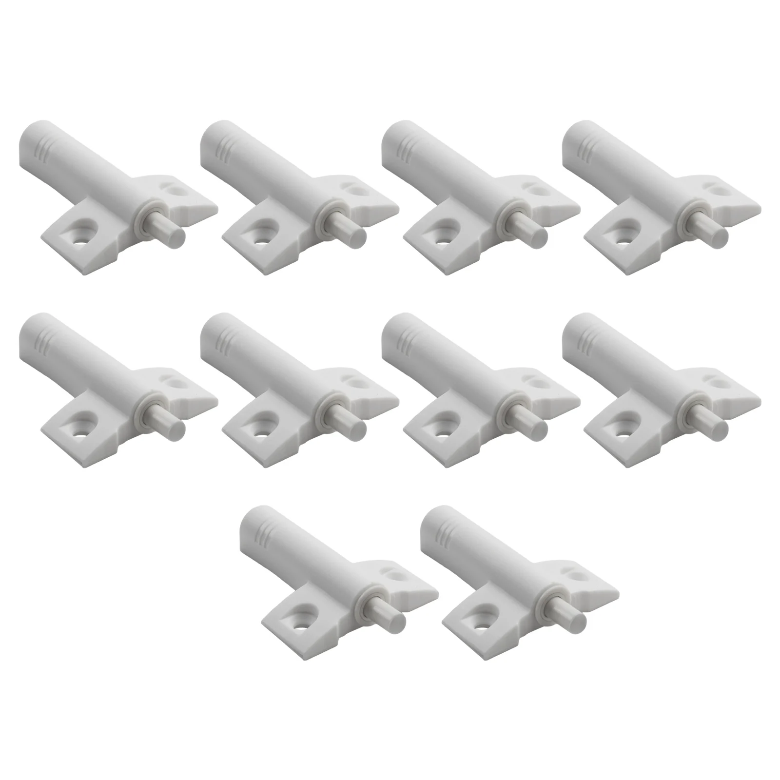 Cabinet Door Damper Buffer Soft Quiet Closer Stoper 10Pcs/Set Furniture Kitchen Wardrobe Accessories Grey White 2 Colors