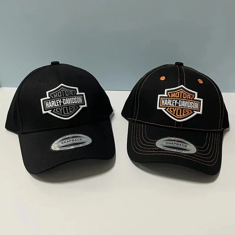 Baseball caps Harley-Davidson Baseball Caps Snapback Trucker Hats Outdoor Sports Sun Protection Adjustable for Men Women