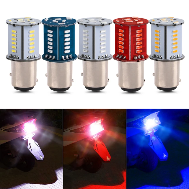 Ampoule Led BAY15D - P21/5W Voiture-Auto-Moto-Quad-Scooter