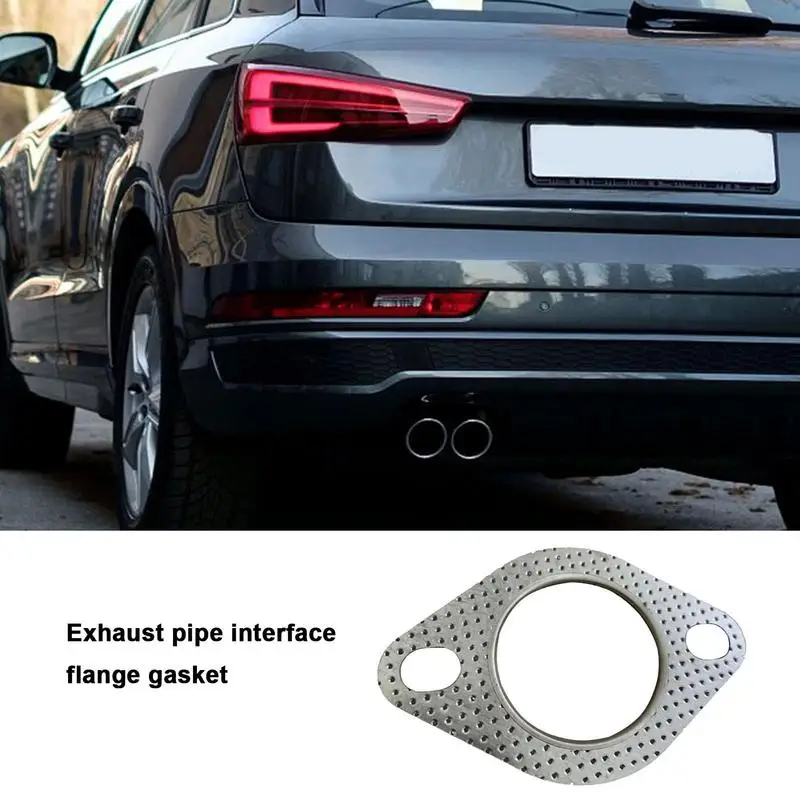 Exhaust Gasket High Temperature Car Exhaust Flange Auto Exhaust Sealing Pad Muffler Gasket
