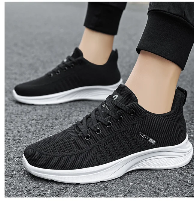 Scarpe sportive da uomo Scarpe da corsa Sneakers Tessuto Canvas Scarpe da ginnastica leggere e durevoli_voghion.com