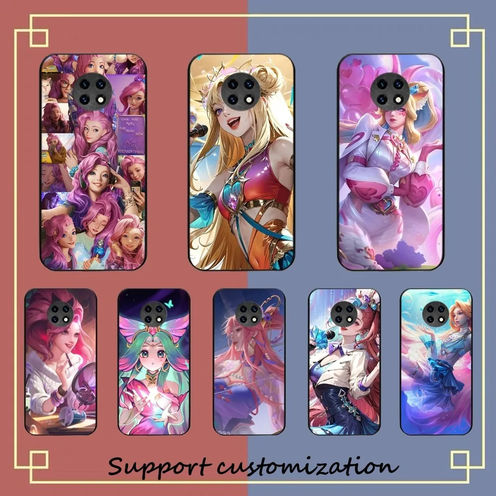 Seraphine Lol Custodia Per Telefono Per Redmi Note 4X5 A 6 7 8 T 9 9S 10 11 11 11S 11Epro Poco M3 Pro