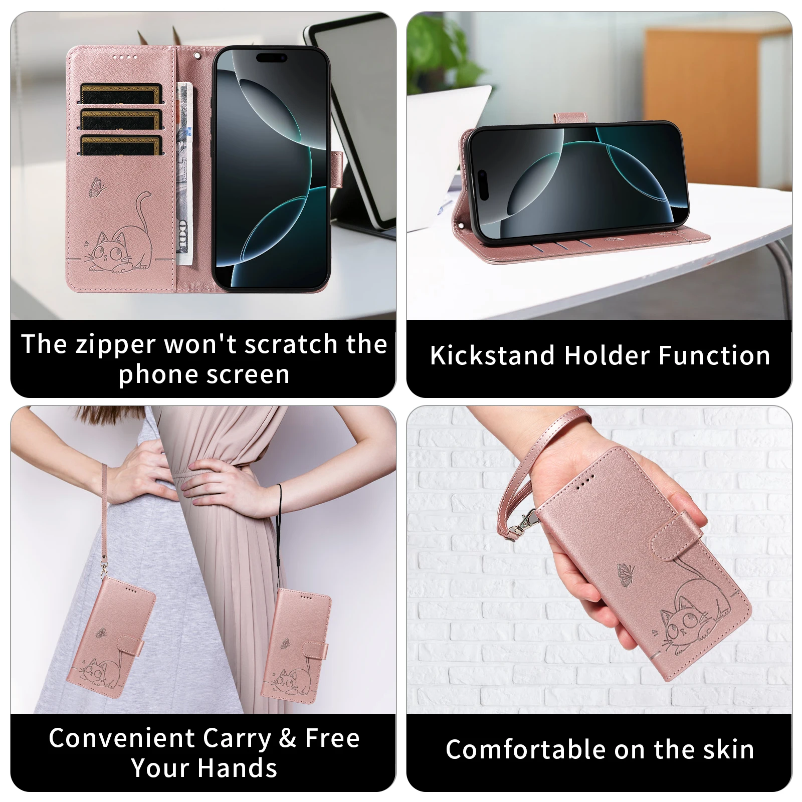 Leather Wallet Case