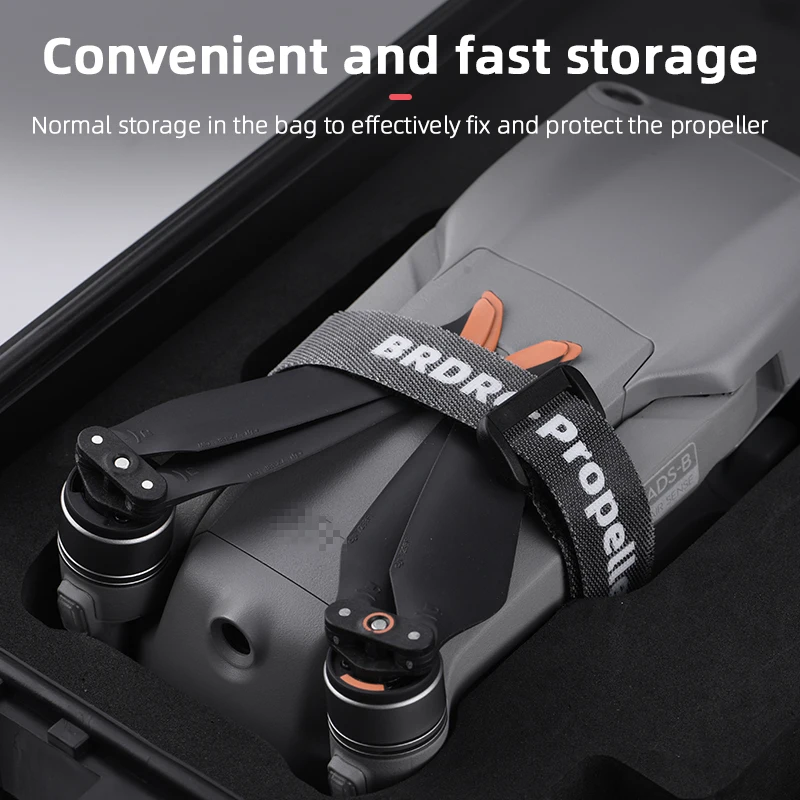 Description Picture 2 of itemBRDRC Propeller Holder for DJI Mini 2/4K/3 Pro/ Air 2/FIMI X8 SE Props Fixing Tape Straps Drone Stabilizer Cable Tie Accessory