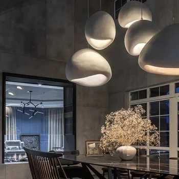Nordic Minimalist Wabi-Sabi LED Pendant Light 1