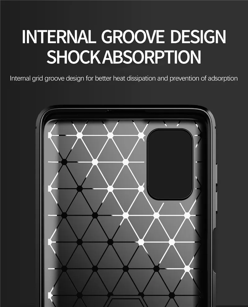 For Samsung Galaxy M51 Case For Samsung M51 A12 A42 A32 S21 S20 FE Cover Shockproof Silicone Protective Bumper For Samsung M51 - 3