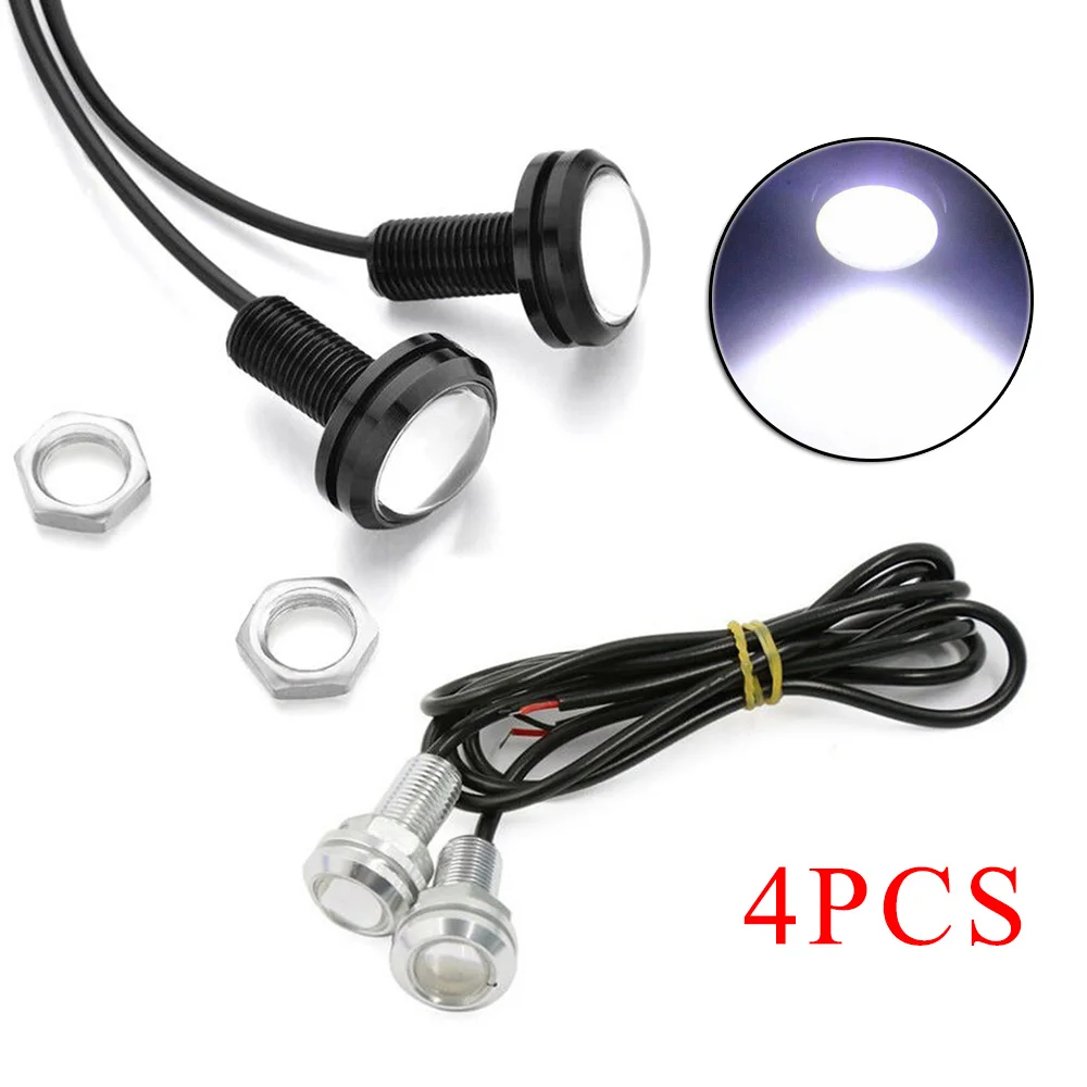 

4pcs Car Eagle Eye Light 18W Turn Signal Lamp Daylight LED DRL Fog Daytime Running Car Light Tail Lights For Trucks Motorcycles