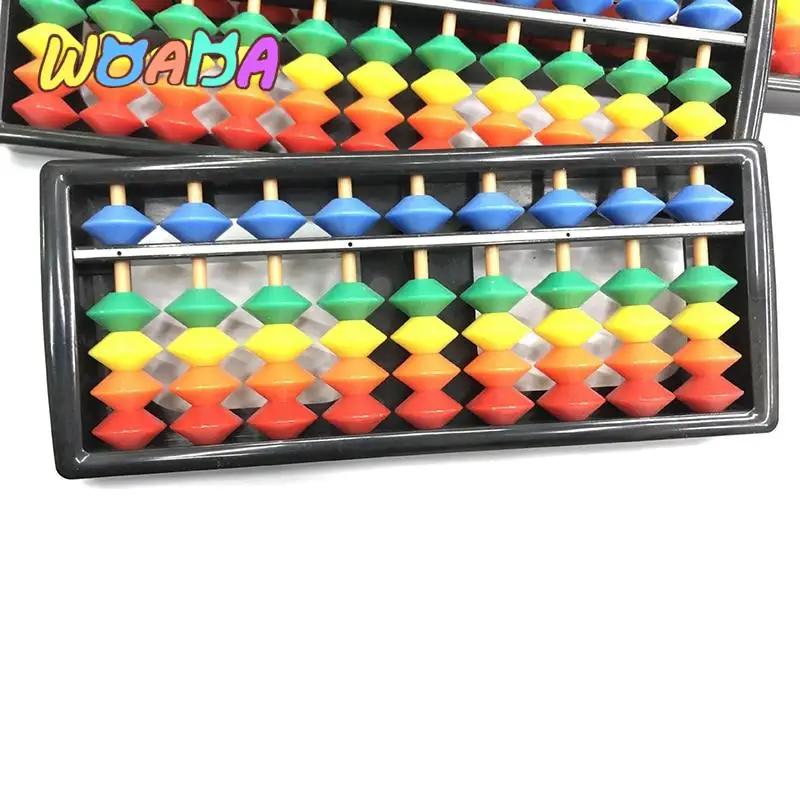 Digit Rods Standard Abacus Soroban Chinese Japanese Calculator Counting Tool Mathematics Beginners Caculating Toys 7/11/13/15/17