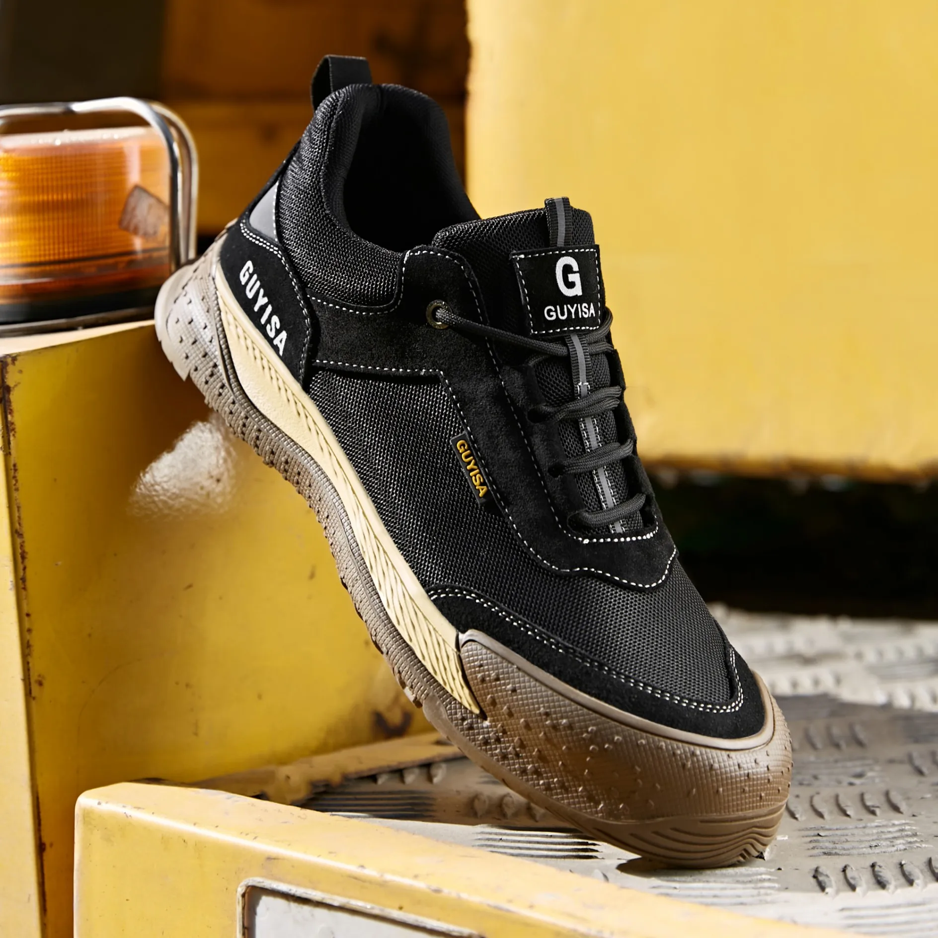 ArmorToe Steel Toe Safety Shoes – Anti‑Smash, Anti‑Stab, Non‑Slip Work Shoes 30 Sefe69bd3ca1a4d26b9c464e62c936078J