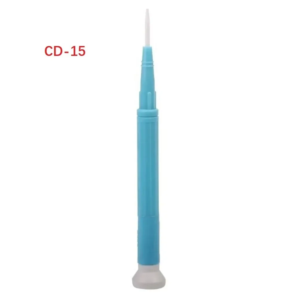 1/4-teiliges Keramik-Kreuzschraubendreher-Set, Modus: CD-15/20/25/100 Schlitzschraubendreher mit flacher Spitze für die Einstellung von Hochfrequenzschaltungen – Detail 7