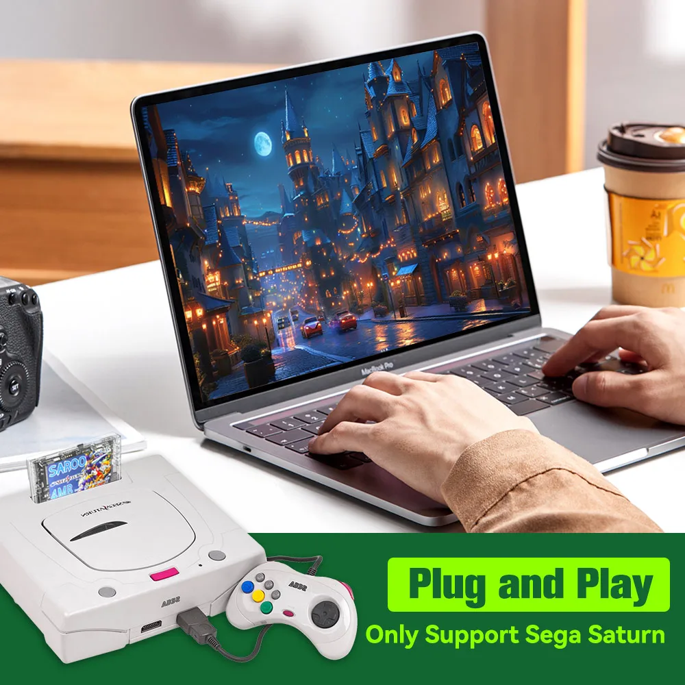 SAROO SS HDLoader For Sega Saturn 64G With 220+Games Play Games Without CD Saturn HDloader Plug&Play Support TF Memory Card video game console game console game console kit