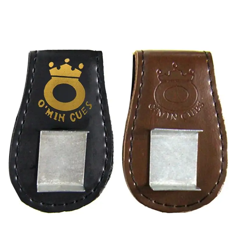Billiard Chalk Holder Magnetic Chalk Bag Hook Holder Pouch Portable Billiard Cue Holder Bag Pool Cue Supplies