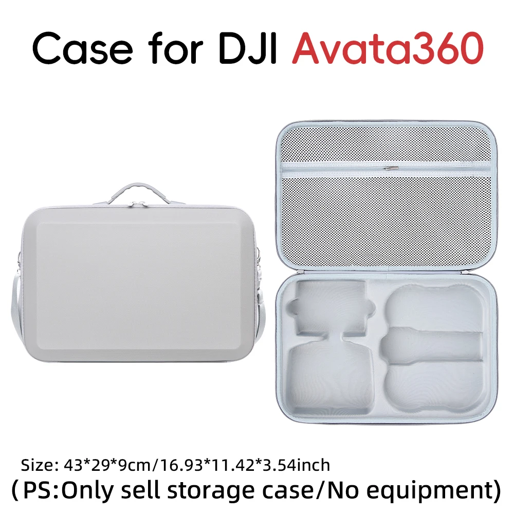 DJI Avata 360용 PU 휴대용 케이스, 충격 방지 및 방진 기능