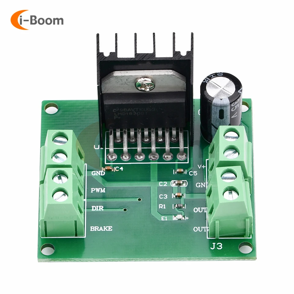 PWM Velocità Regolabile LMD18200T DC Scheda Modulo Controller Driver - Foto 8