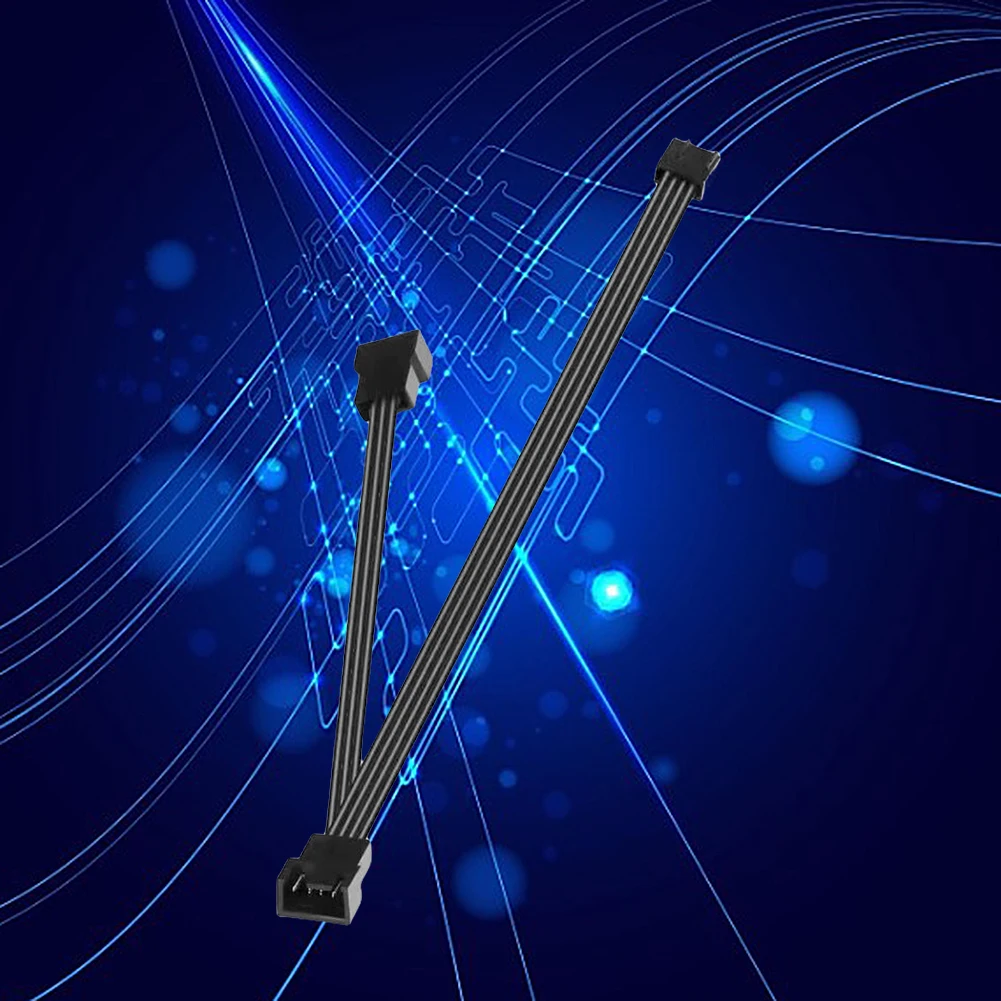 Portable PWM Splitter 5/6 Ways Fan PWM Splitter Female To Male Extension Cable Connector PVC Insulation Material for PC Case Fan