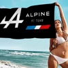 A-Alpine Automobiles Microfiber Blanket Quick Drying Beach Towels Oversized Printing Super Absorbent Pool Towel Blanket 2