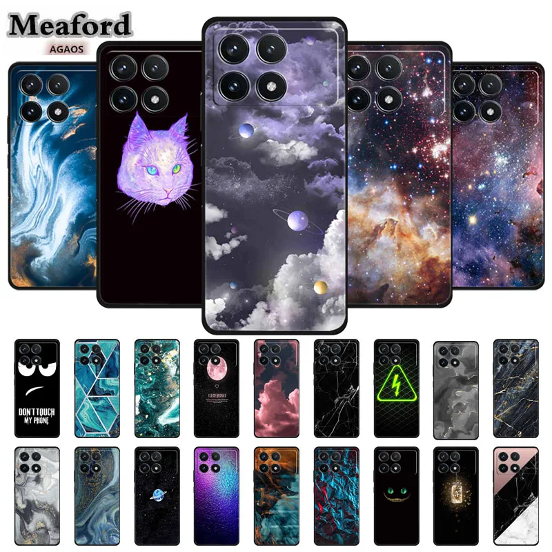 Silicone TPU Soft Shockproof Phone Case - Black