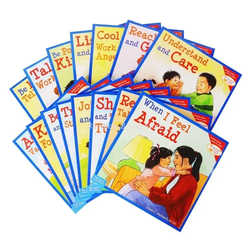 15Books Learning to Get Along Children Educational English Picture