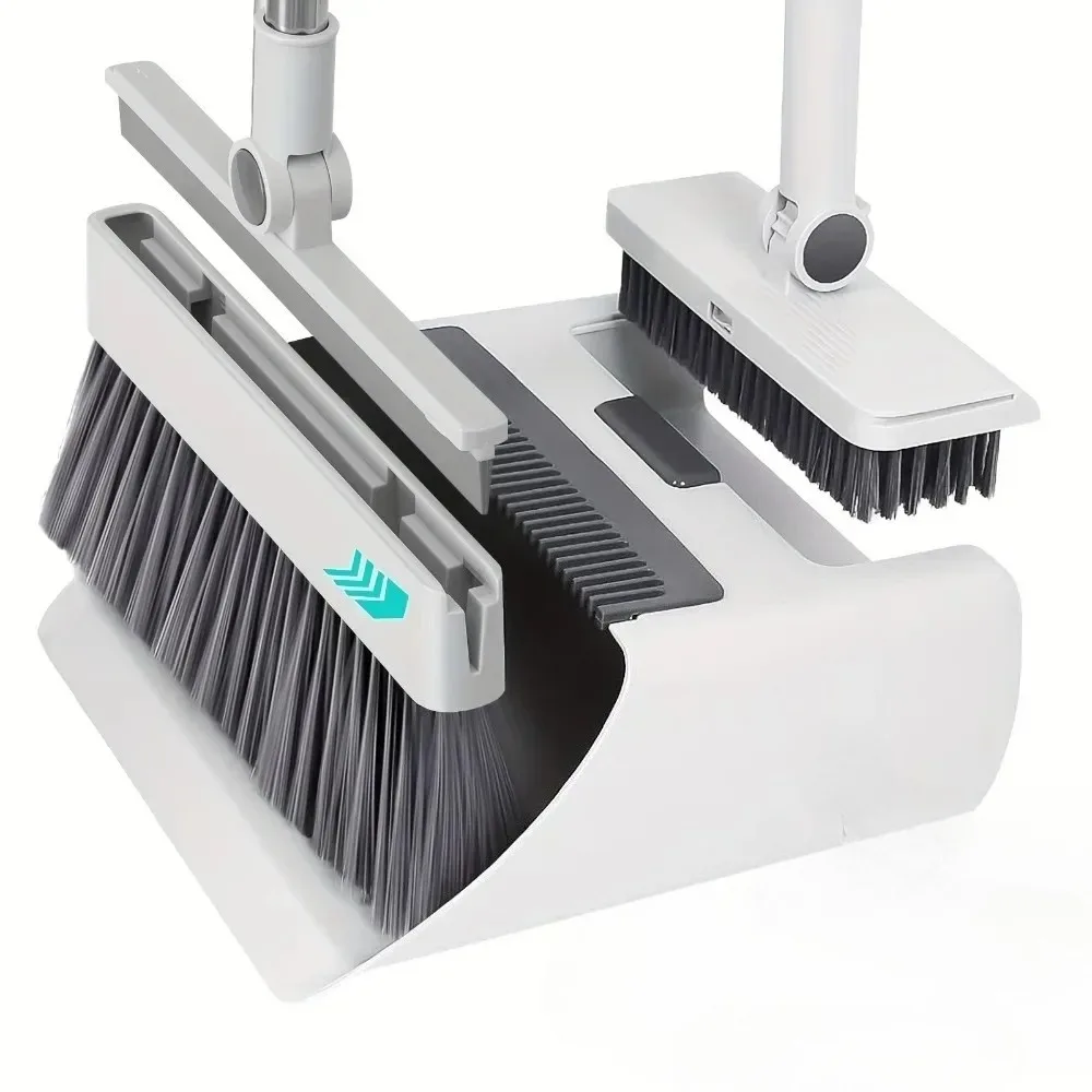 4-in-1 Broom Dustpan Set 6