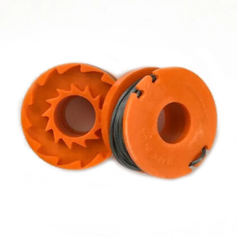 3 Count Trimmer Spool Kit With 1.65mm Line For Mac For Allister MGTP18Li Each Spool Has 3.05 Meters Of Heavy Duty Cutting String