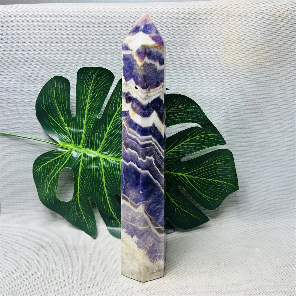 

Natural Gemstone Rune Amethyst Tower Obelisk Super Energy Crystal Healing Home Room Decoration Spiritual Meditation Holiday Gift