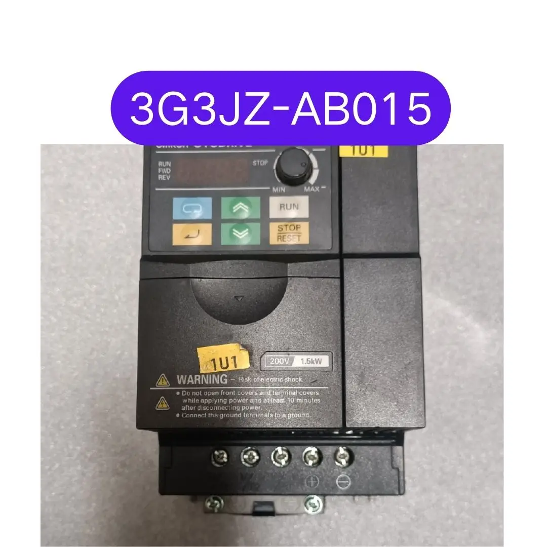 

Used 3G3JZ-AB015 inverter 1.5KW 220V Test OK Fast Shipping