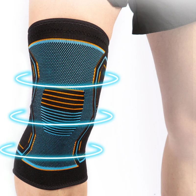 

Compression Knee Brace Workout Knee Support for Joint Pain Relief Running Biking Basketball Knitted Knee Sleeve for Adult