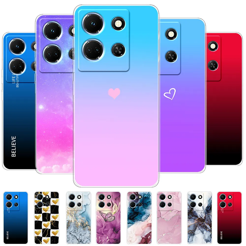 Per Infinix Note 30 5G Custodia Coque Per Infinix Note 30I Funda Custodia Morbida In Silicone Trasparente Per Infinix Note 30 Pro Cover Paraurti