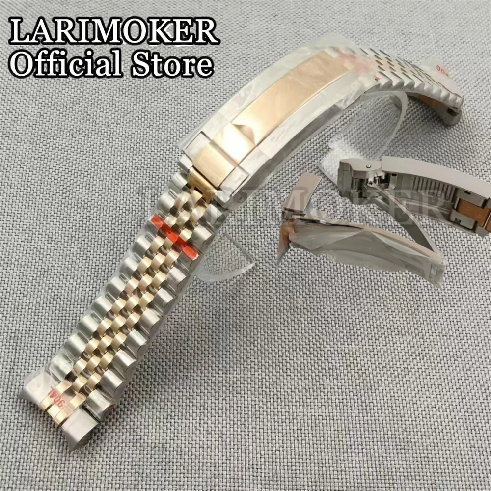 Armband 20mm 904l Armband aus massivem Edelstahl Uhren armband Falt schnalle Herren Edelstahl armband geeignet für 36mm 40 mm41mm – Detail 15