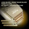 Kemei Electric Triple Blades Razor Rechargeable Barber Foil Shavers Professional Cordless Bald Head Shaving Machine Men 8500RPM 2