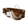 1700x750x540mm New Design Resin Freestanding Bathtub Online Celebrity Colored Transparent Muti-Sized Tub RS1061-CA 1