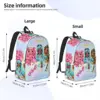 Rainbow High Slumber Party Backpack Middle High College School Student Bookbag Men Women Daypack Outdoor 6