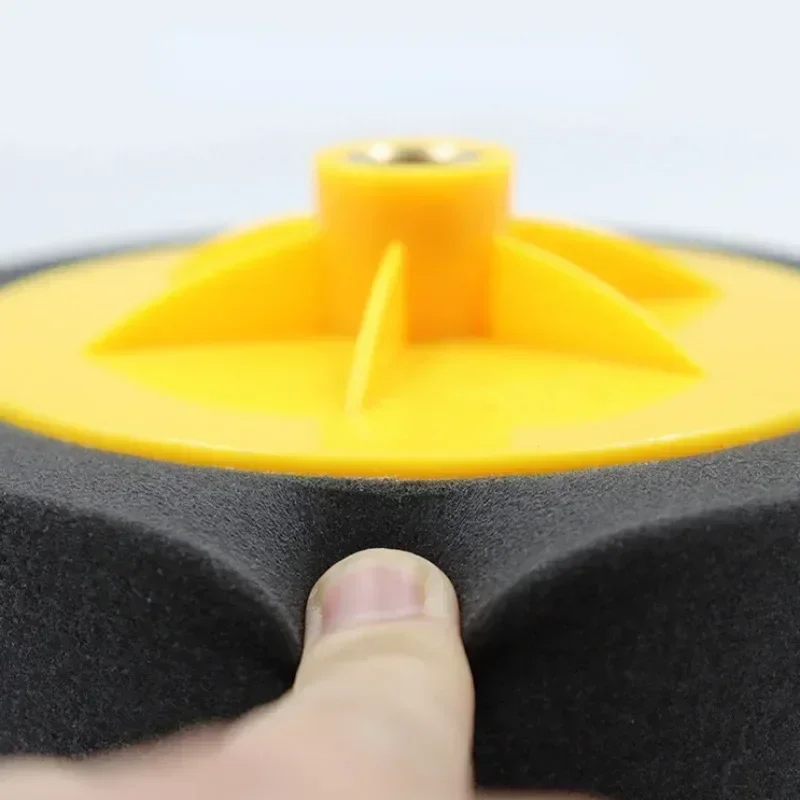 6 Inch Waxing Sponge Restore Coarse, Medium And Fine Screw Polishing Disk Car Beauty Mirror Repair Sponge Wheel M14 Disk