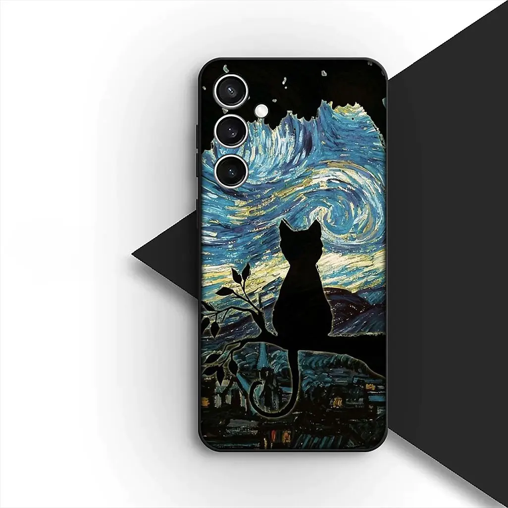 Starry Night Van Gogh Sky Art Phone Case Cover