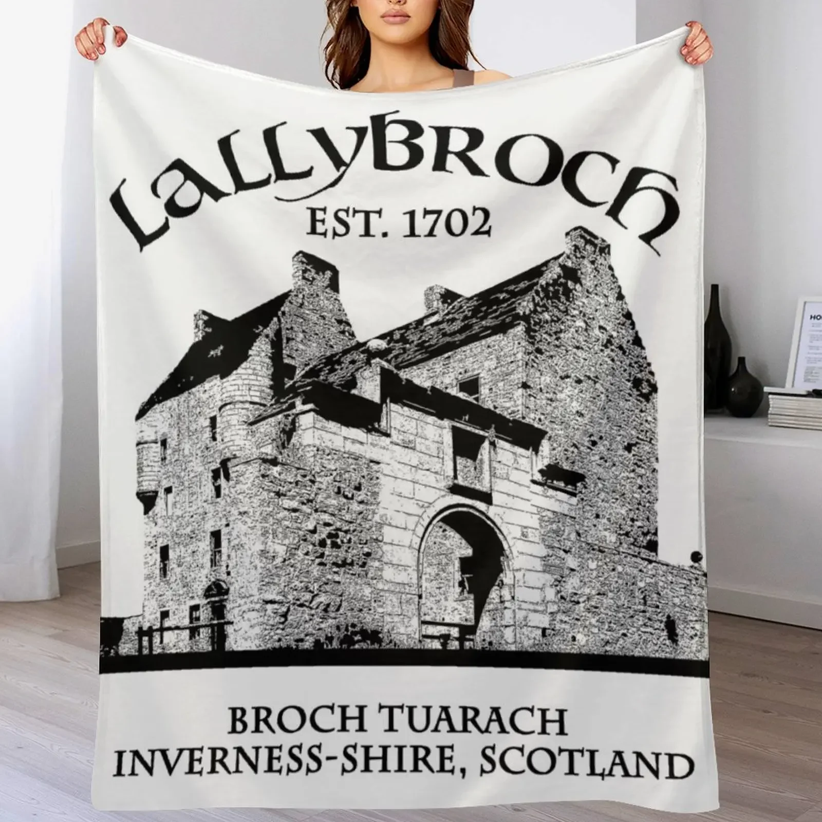 Lallybroch Outlander Throw Blanket No Pilling Soft Warm Blanket for Bed ...