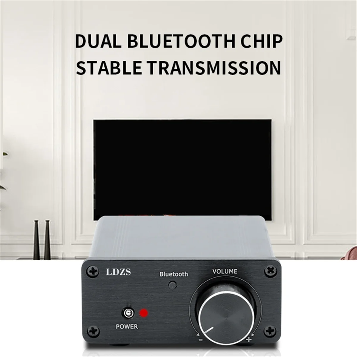

Усилитель мощности Bluetooth, высокомощный цифровой маломощный Hi-Fi усилитель мощности с Bluetooth для дома и автомобиля