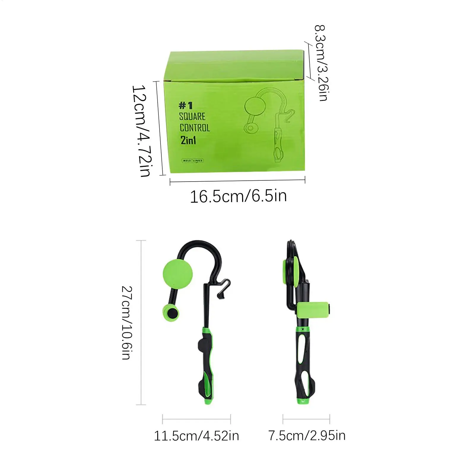 2in1Golf Swing Corrector Aid Square Training Grip Postures Trainer Control Tool Golf Swing Tool Putter Hand Grip Correction