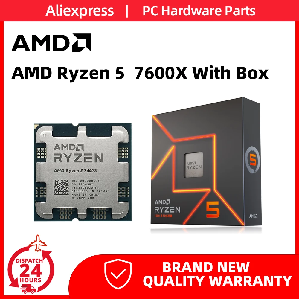 AMD Ryzen 5 7600X CPU 6 코어 12 스레드 데스크탑 컴퓨터 프로세서 100 000000593 5 3Ghz - G마켓  모바일