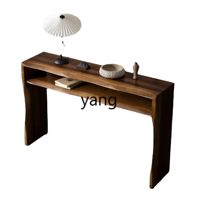 

CX Mid-Ancient Style Solid Wood Console Tables Home Console Table Wall Side Table Decoration a Long Narrow Table