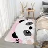Cute Cartoon Panda Entrance Door Mat Nordic Style Bedroom Living Room Doormat Home Balcony Anti-Slip Modern Home Decor 1