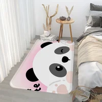 Cute Cartoon Panda Entrance Door Mat Nordic Style Bedroom Living Room Doormat Home Balcony Anti-Slip Modern Home Decor 1