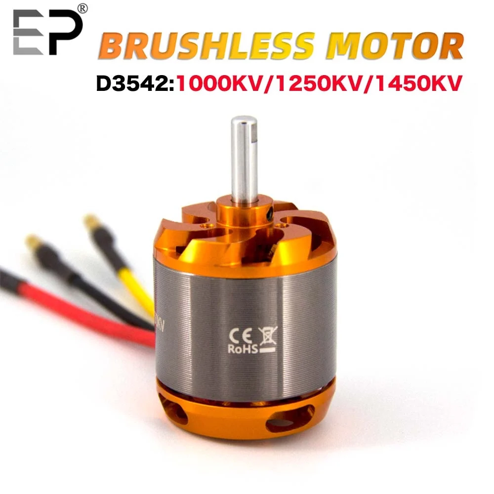 EP RC Brushless Motor D3542 1450KV 1250KV 1000KV 24S Lipo Brushless