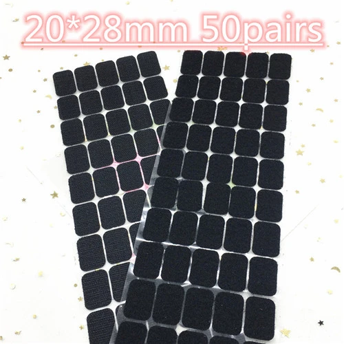 20X28mm black 50pair