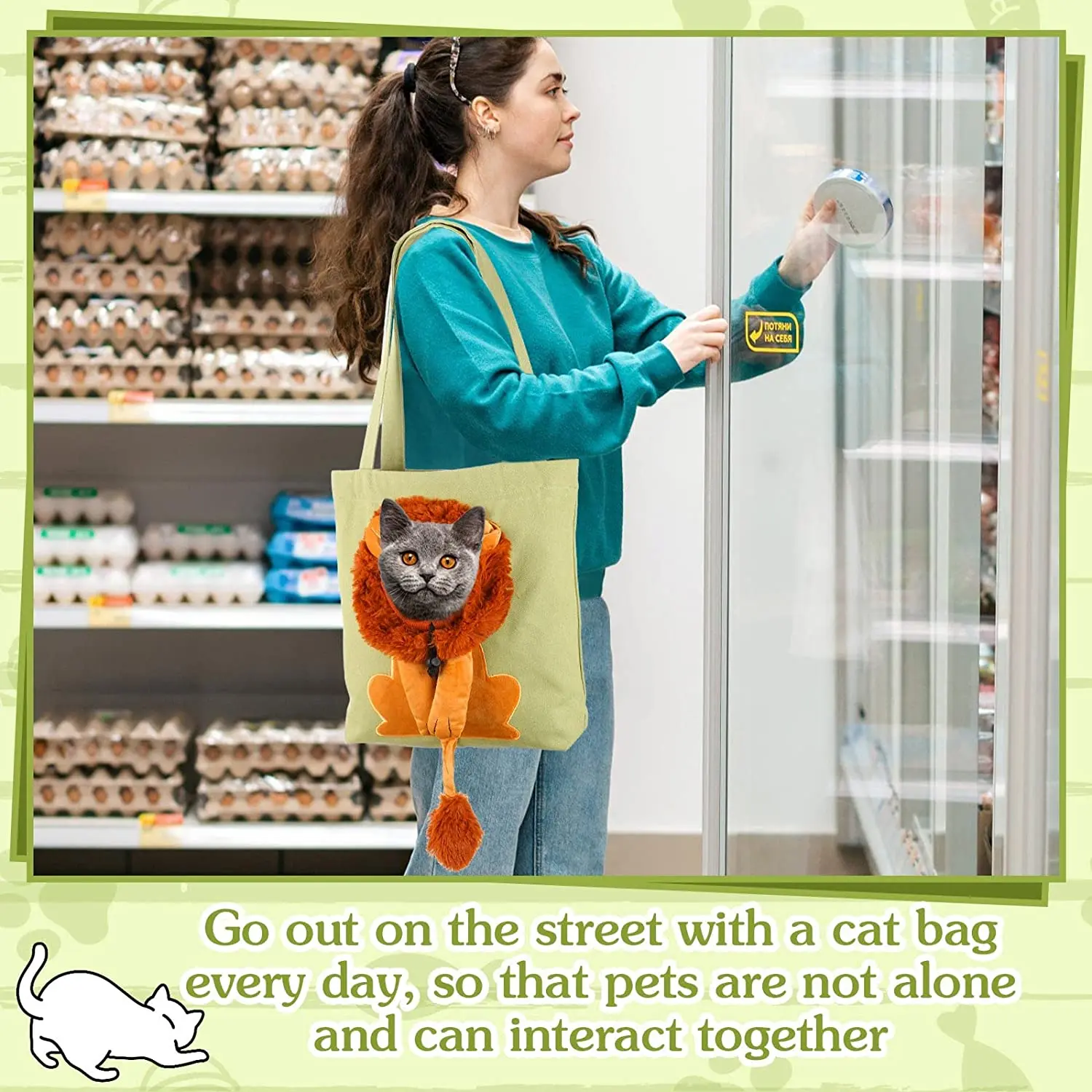 Lion Shape Cat Carriers Bags Adjustable Soft Pet Carriers Outgoing Travel Pets Handbag Portable Breathable Pet Canvas Bag