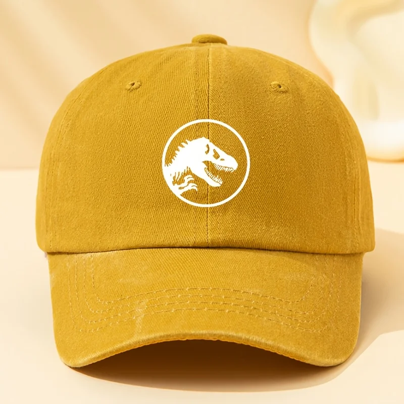 Retro-Baseballkappe mit Dinosaurier-Aufdruck, Sport- und Freizeitmütze, geeignet für Outdoor-Sportarten, Camping, Festivals, Partys und Geschenke – Detail 8